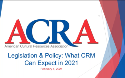 Now Available on Demand – Legislation & Policy: What CRM Can Expect in 2021