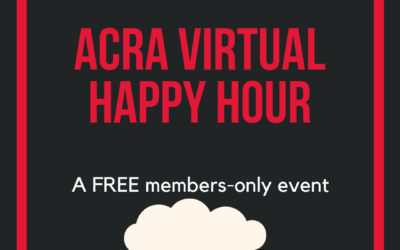 Next ACRA Happy Hour August 17