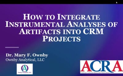 Now on Demand: How to Integrate Instrumental Analyses of Artifacts into CRM Projects