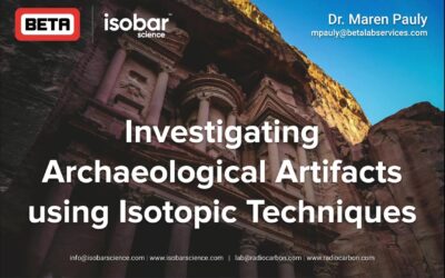 Now Available on Demand: Investigating Archaeological Artifacts Using Isotopic Techniques