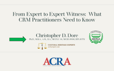 Now on Demand: From Expert to Expert Witness: What CRM Practitioners Need to Know